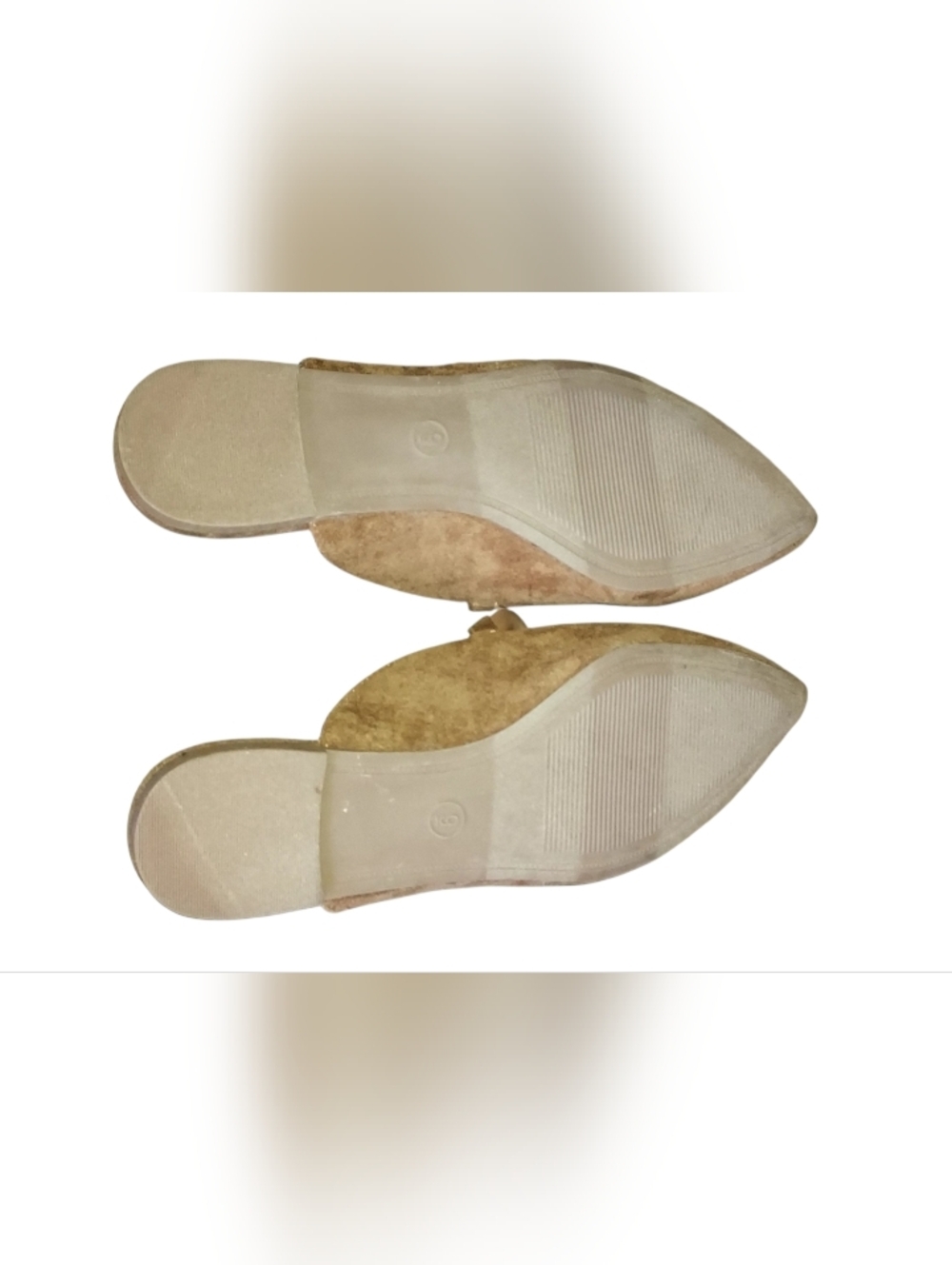 a new day Tan Suede Pointed Chain-Link Mule - Picture 2 of 3